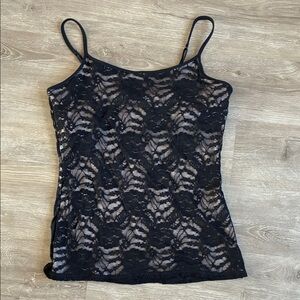 Express Black Lace Camisole
